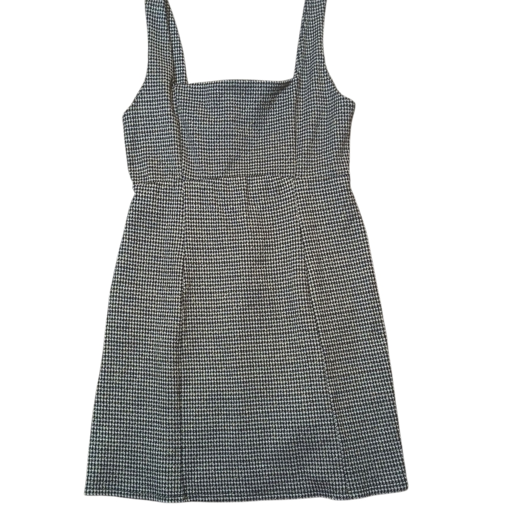 Altar?d State Black And White Houndstooth Dress Size Medium